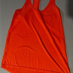 Orange Sleeveless Women's Top